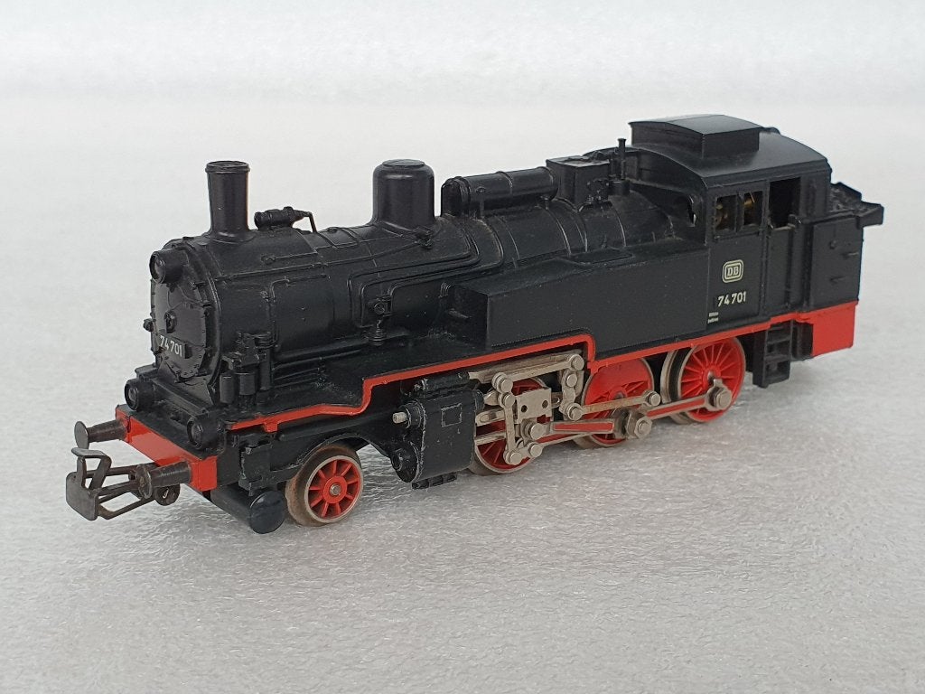 Marklin H0 3095: Stoomlocomotief DB 74 701, Hobby en Vrije tijd, Ophalen of Verzenden, Gebruikt, Locomotief, Märklin