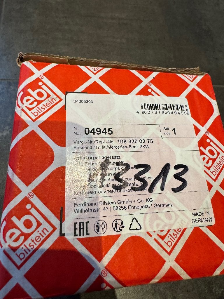 Mercedes subframe ophangingsrubbers, Ophalen of Verzenden, Nieuw, Mercedes-Benz