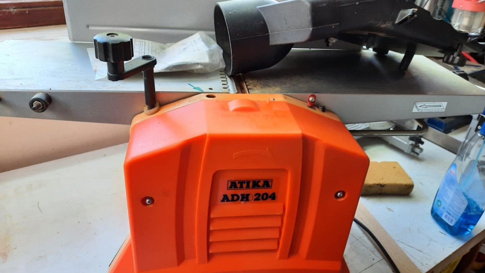Antika adh 204 vlak- en vandikteschaafmachine  1500 W, Doe-het-zelf en Bouw, Ophalen, Zo goed als nieuw