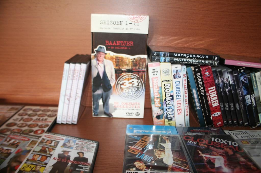 Nederlandstalige vlaamse dvd baantjer humo clouseau, Ophalen, Film