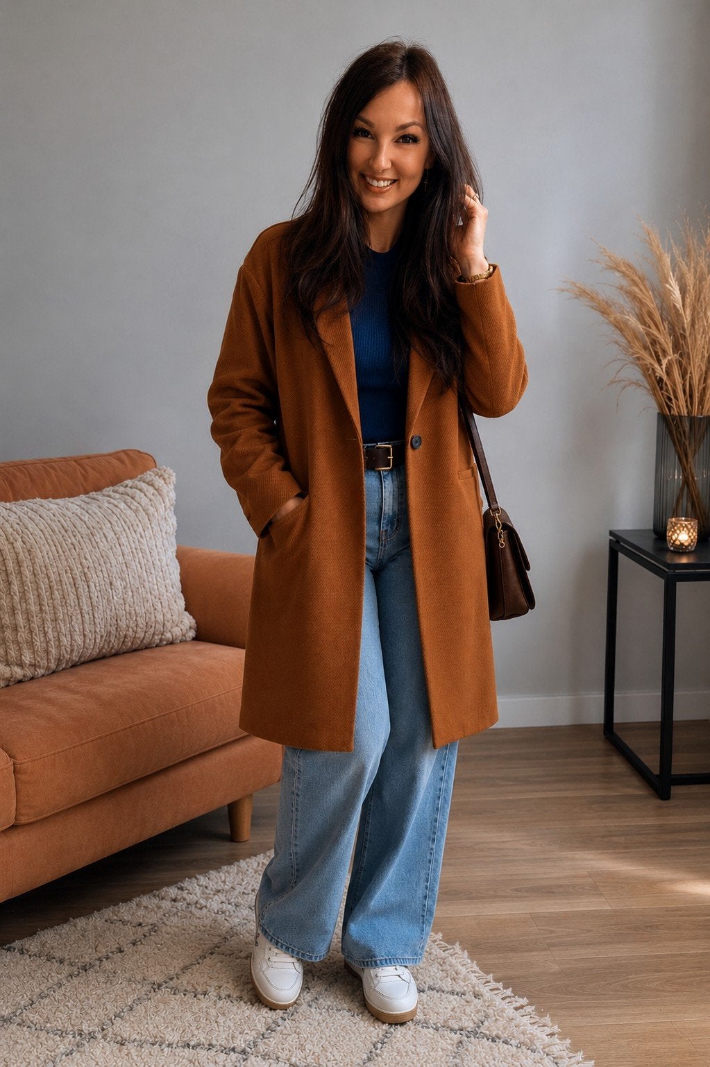 Trendy lange jas van Stradivarius, Stradivarius, Enlèvement ou Envoi, Comme neuf, Taille 36 (S)