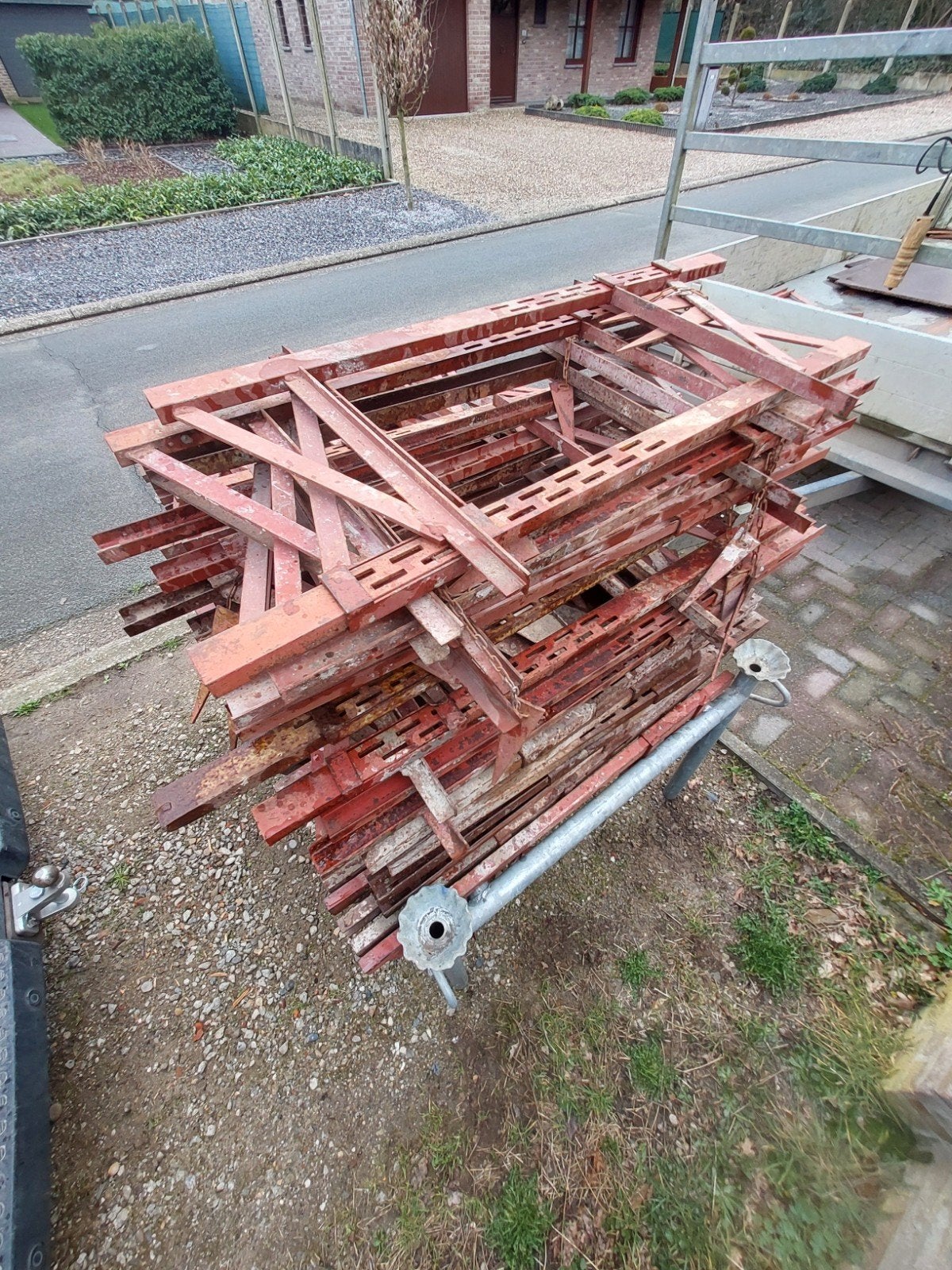 Betonklemmen 80cm spanlengte balk klemmen bekisting, Doe-het-zelf en Bouw, Ophalen