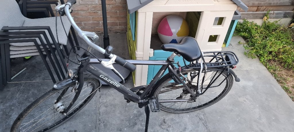 Vélo Gazelle Arroyo T8 gris pour homme, Vitesses, 49 à 53 cm, Enlèvement, Utilisé