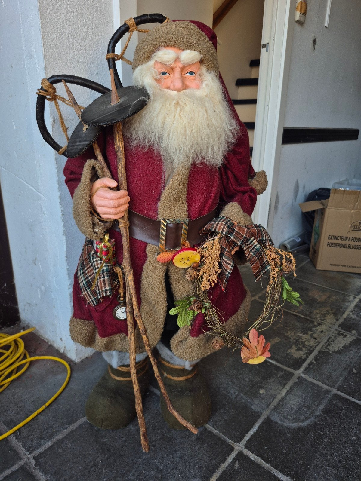 Kerstman 85 cm hoog, Enlèvement