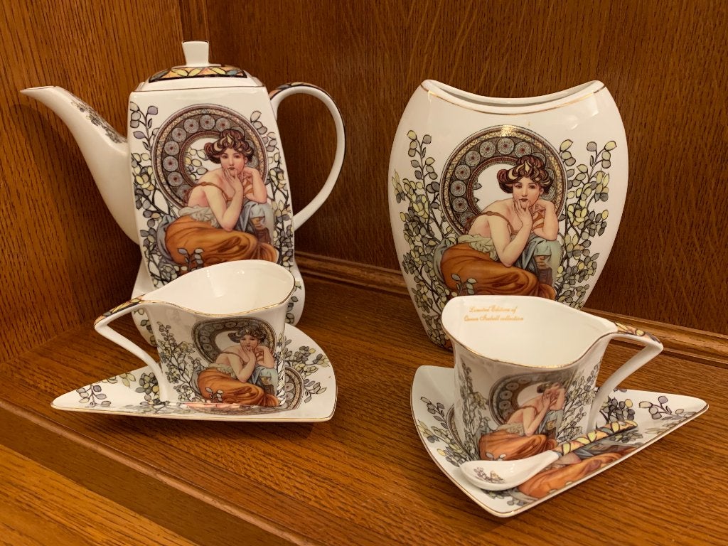 Service en porcelaine tchèque Queen Isabell collection, Enlèvement