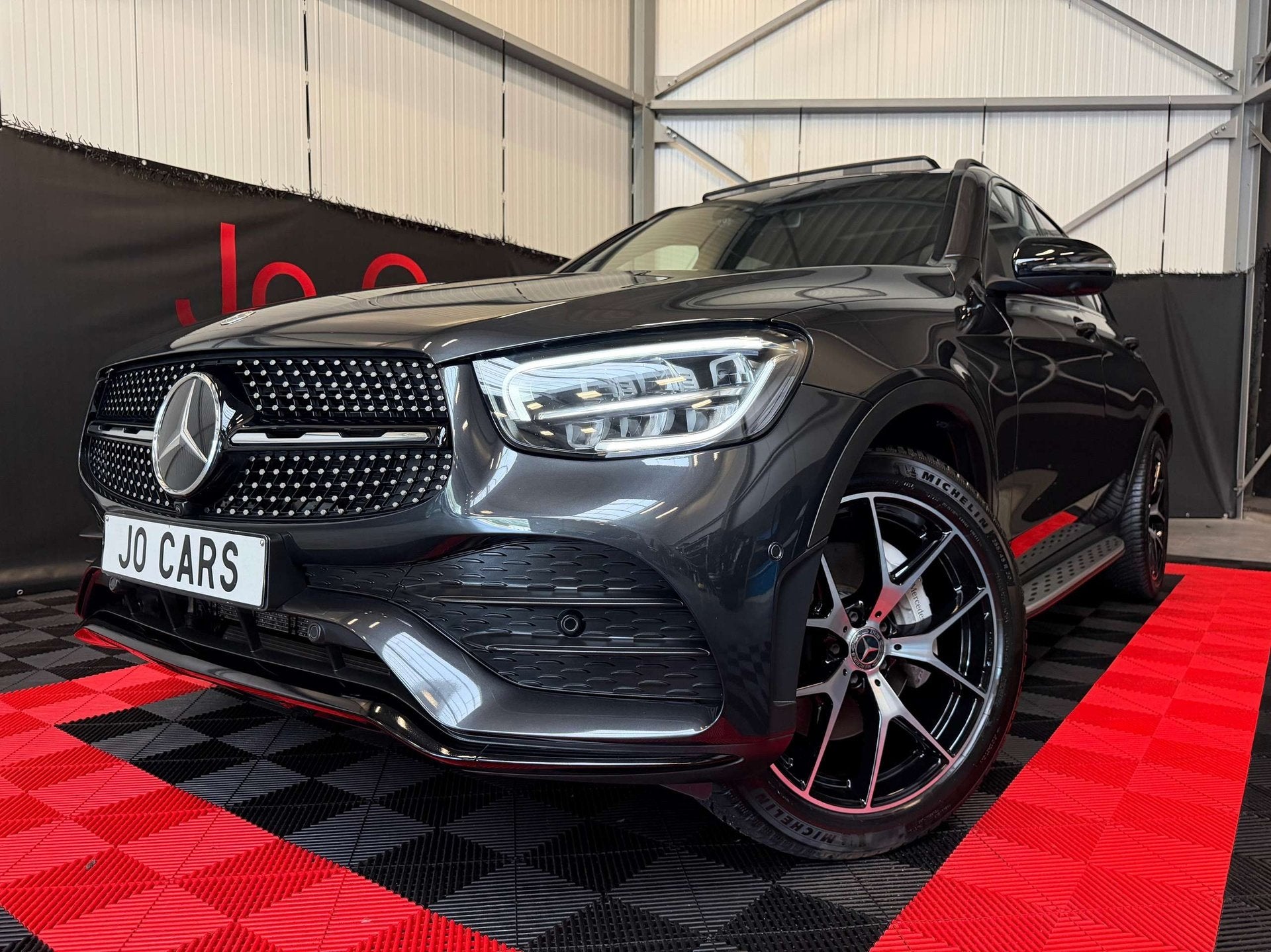 Mercedes-Benz GLC 200 /4-Matic/AMG Pack/Pano/Led/Ambi/Keyles, Auto's, Automaat, 145 kW, Gebruikt, 4 cilinders