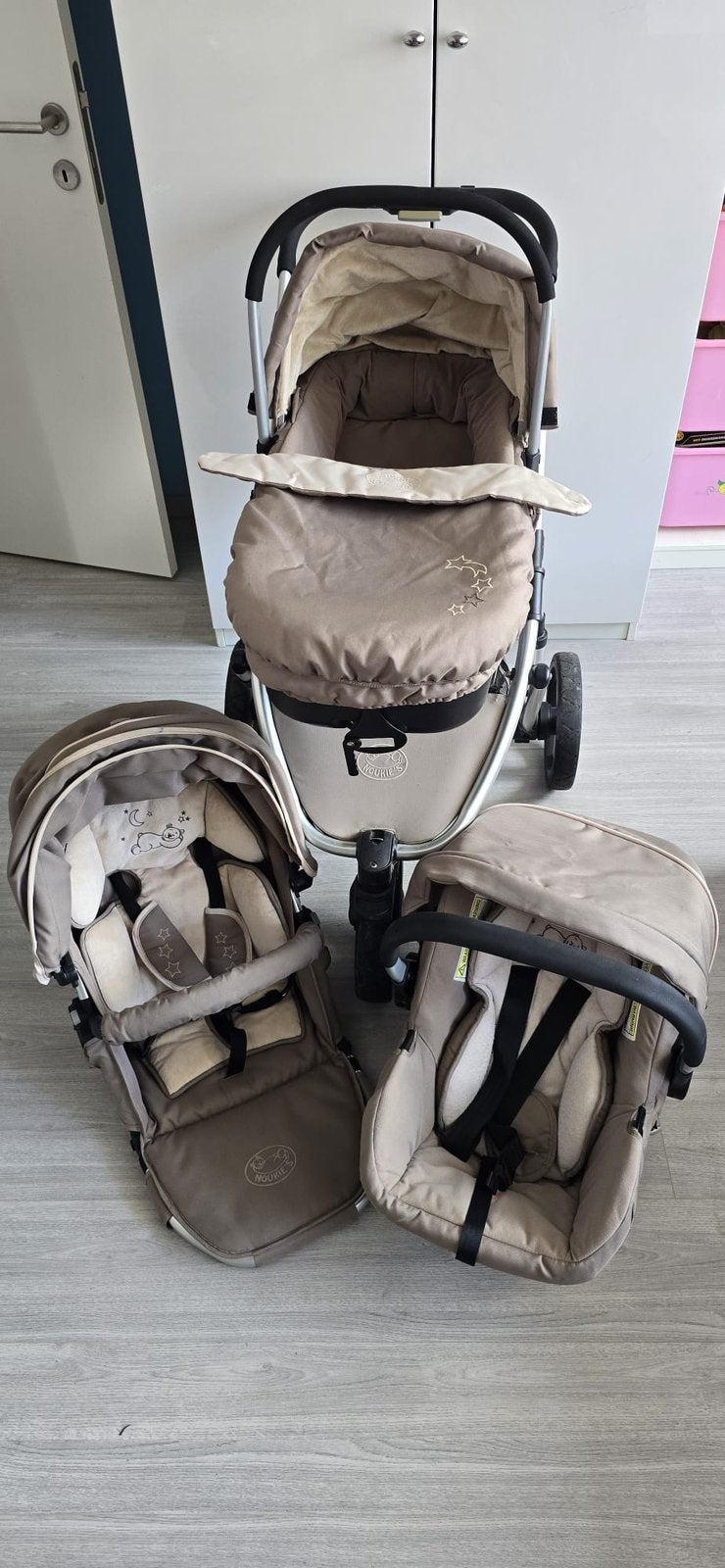 poussette NOUKIES pour enfants/bébés, Enfants & Bébés, Poussettes & Combinaisons, Enlèvement, Comme neuf, Poussette combi, Autres marques