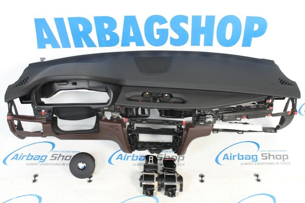 Airbag set - Dashboard M zwart bruin BMW X5 F15 (2013-2018), Auto-onderdelen, Gebruikt, Ophalen of Verzenden