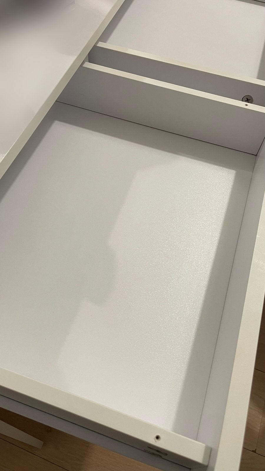 Table/bureau de maquillage pour filles mignonnes blanches., Bois, Moins de 50 cm, Wit elegant, Comme neuf