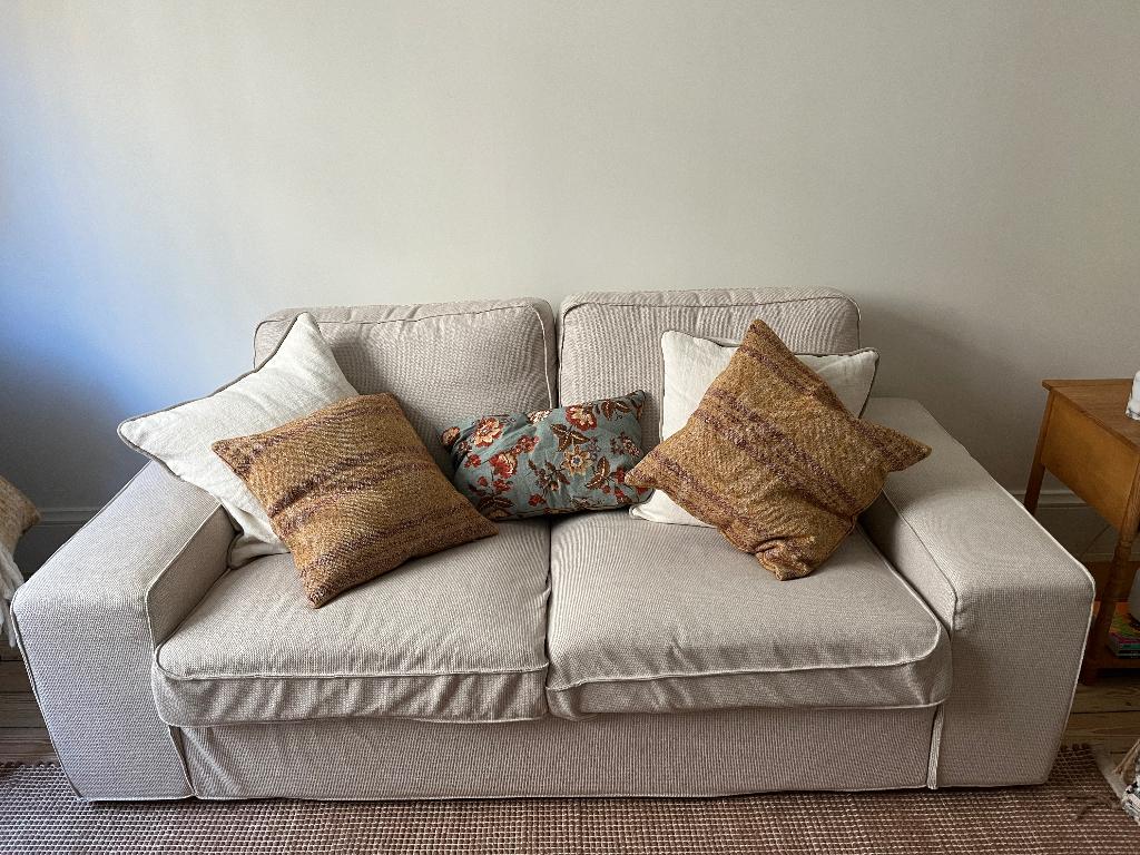 Ikea Kivik Zetel, 75 à 100 cm, Comme neuf, Enlèvement, Deux personnes
