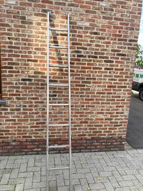 ALUMINIUM LADDER 2500 MM HOOG, Doe-het-zelf en Bouw, Ophalen, Gebruikt, Ladder, 2 tot 4 meter