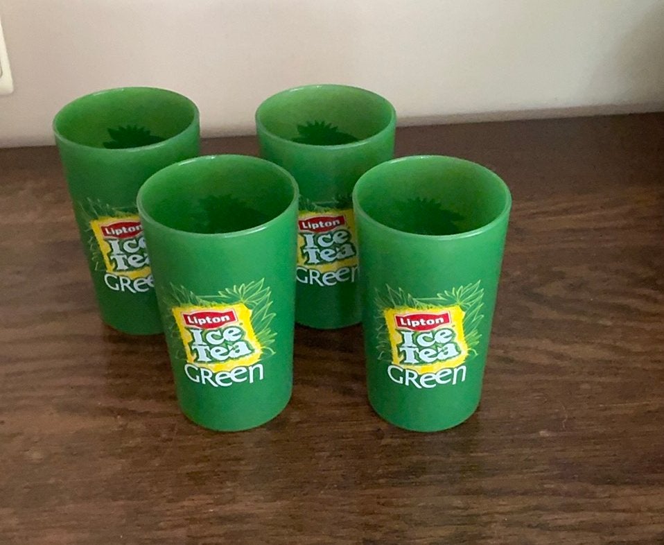 Ice tea glazen, Ophalen, Zo goed als nieuw