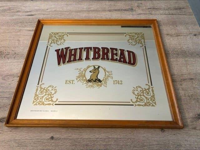 bierspiegel whitebread 51x58 cm, Ophalen, Rechthoekig, 50 tot 100 cm, Minder dan 100 cm