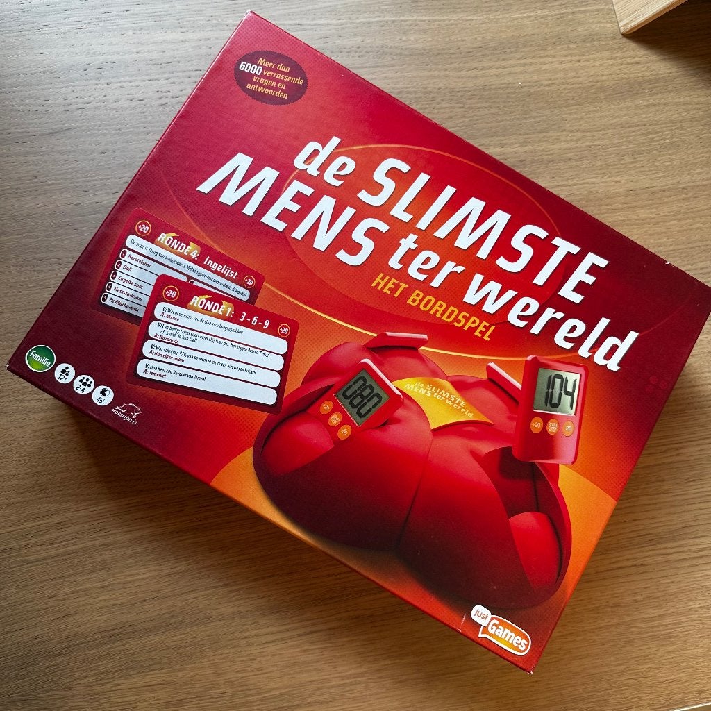De slimste mens ter wereld bordspel en uitbreiding, Hobby en Vrije tijd, Gezelschapsspellen | Bordspellen, Vijf spelers of meer