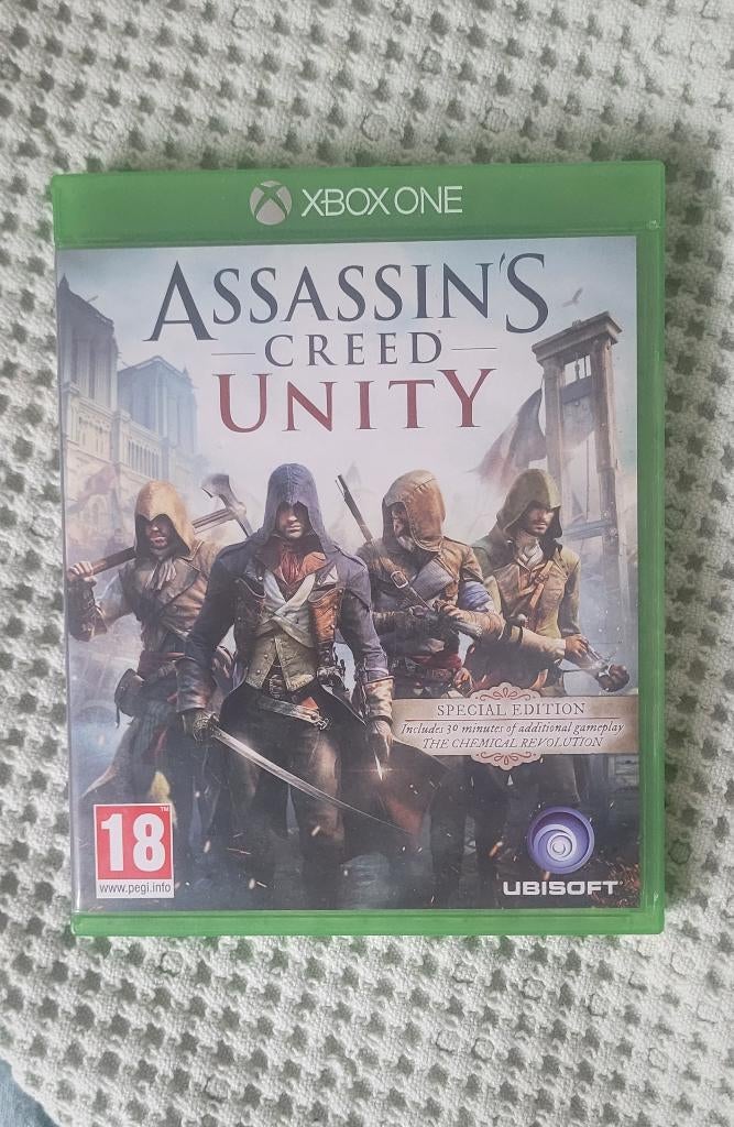Assasins Creed Unity, Consoles de jeu & Jeux vidéo, Jeux | Xbox One, Enlèvement ou Envoi, 1 joueur, À partir de 18 ans, Aventure et Action