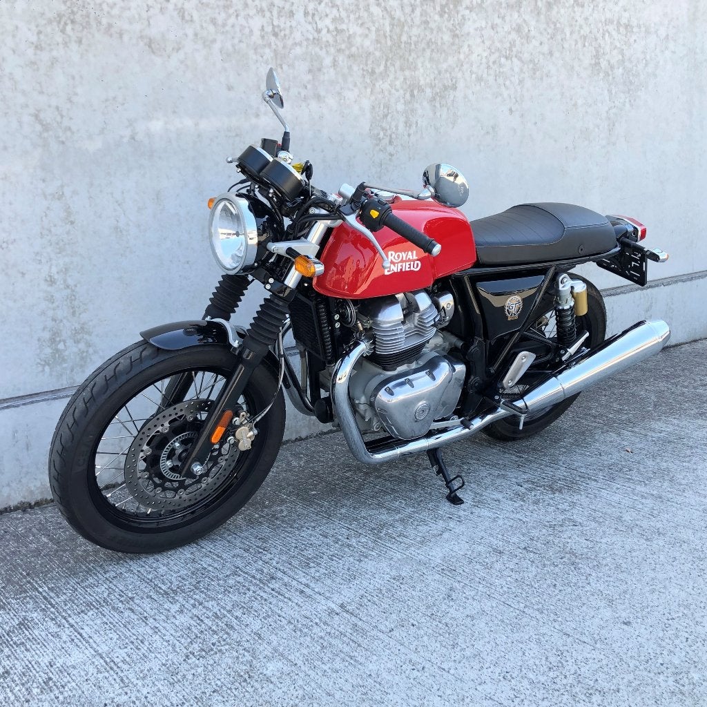 ROYAL ENFIELD CONTINENTAL GT 2022 GEKEURD GARANTIE, Motoren, Motoren | Royal Enfield, 2 cilinders, Toermotor, Minimaal motorrijbewijs A2