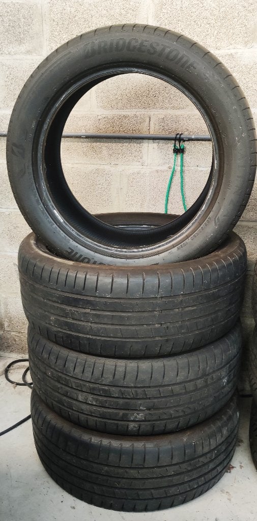 4 Bridgestone 255/50 R20 zomerbanden, Auto-onderdelen, Banden en Velgen, Band(en), Zomerbanden, 20 inch, 255 mm, Personenwagen