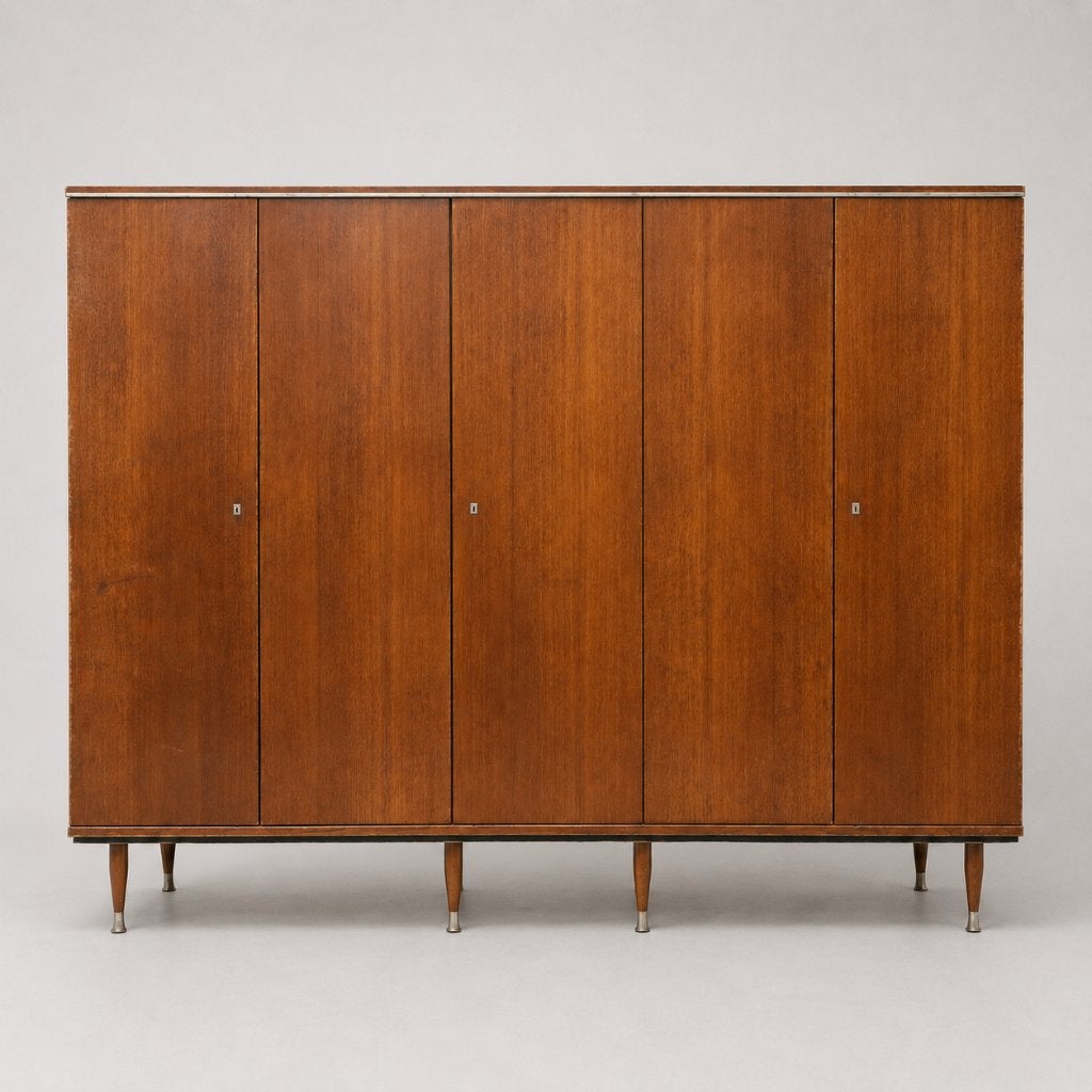 Grote vintage design kledingkast jaren '60 '70, Ophalen of Verzenden