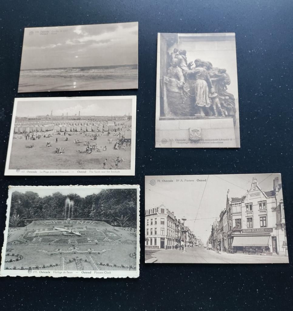 Postkaarten Oostende, Verzamelen, Foto's en Prenten, Ophalen
