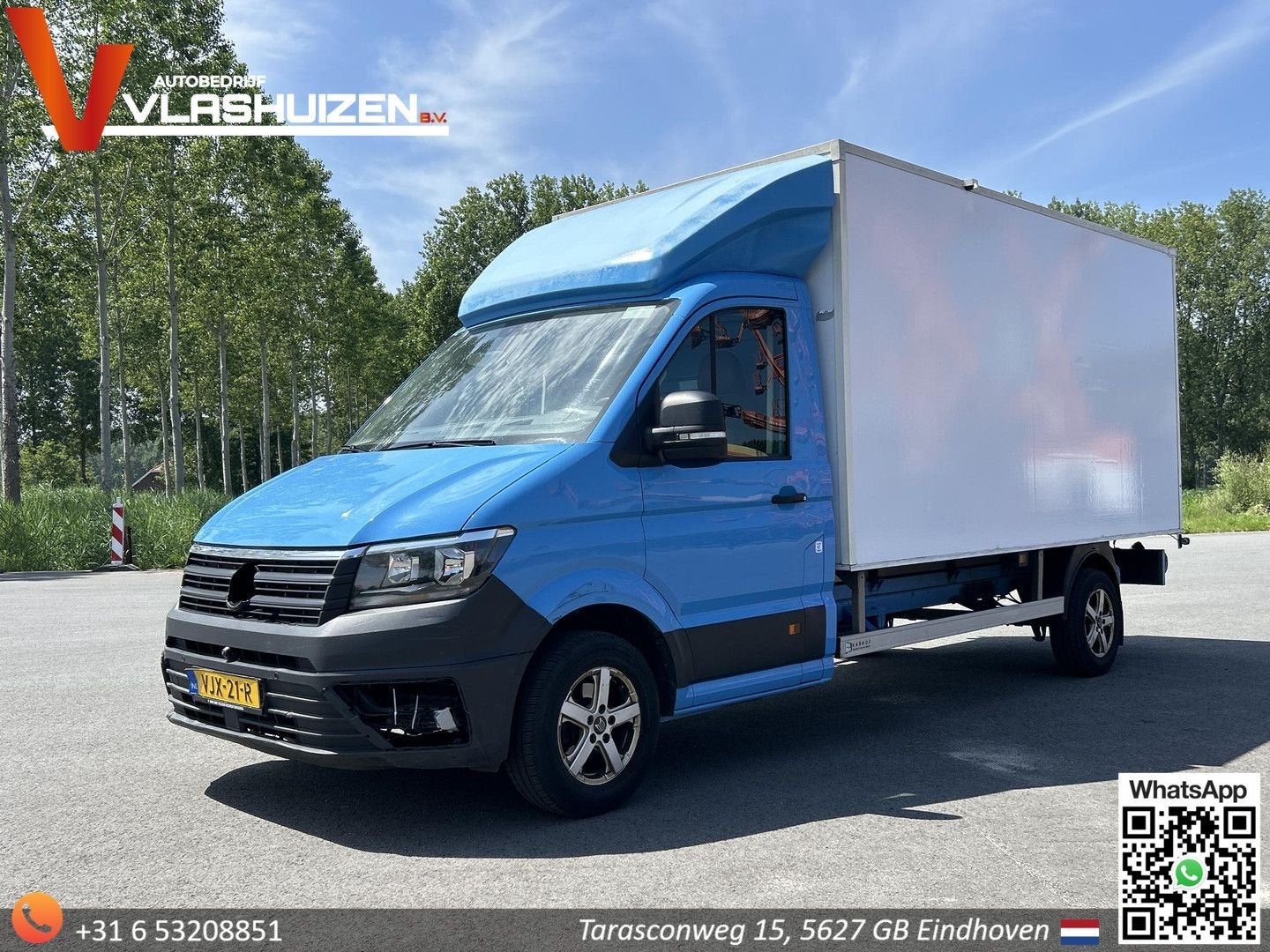 Volkswagen Crafter 35 2.0 TDI L4H3 | € 7.900,- NETTO! | Euro, Blauw, Bedrijf, 277 g/km, ABS