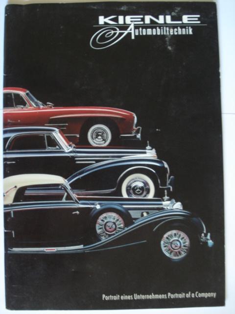 Mercedes-Benz Kienle Automobiltechnik 1998 Brochure Catalog, Verzenden, Mercedes
