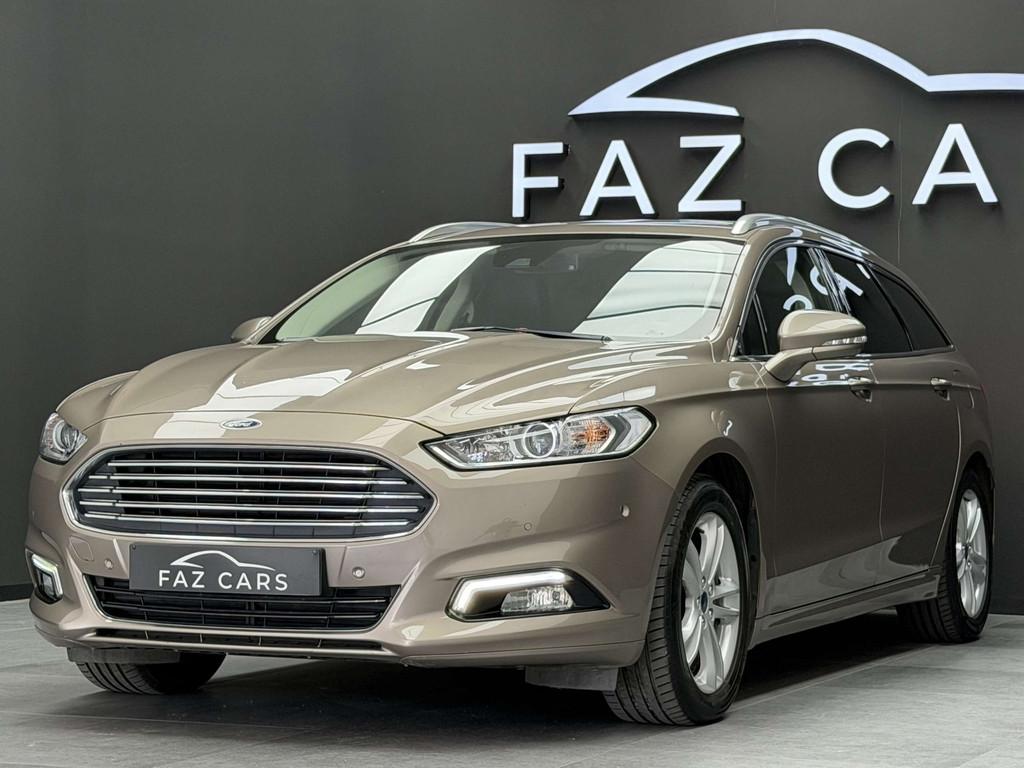 Ford Mondeo Clipper 2.0 TDCi Titanium * 1ER PROP + CUIR + CA, Autos, Argent ou Gris, Achat, Entreprise, Mondeo