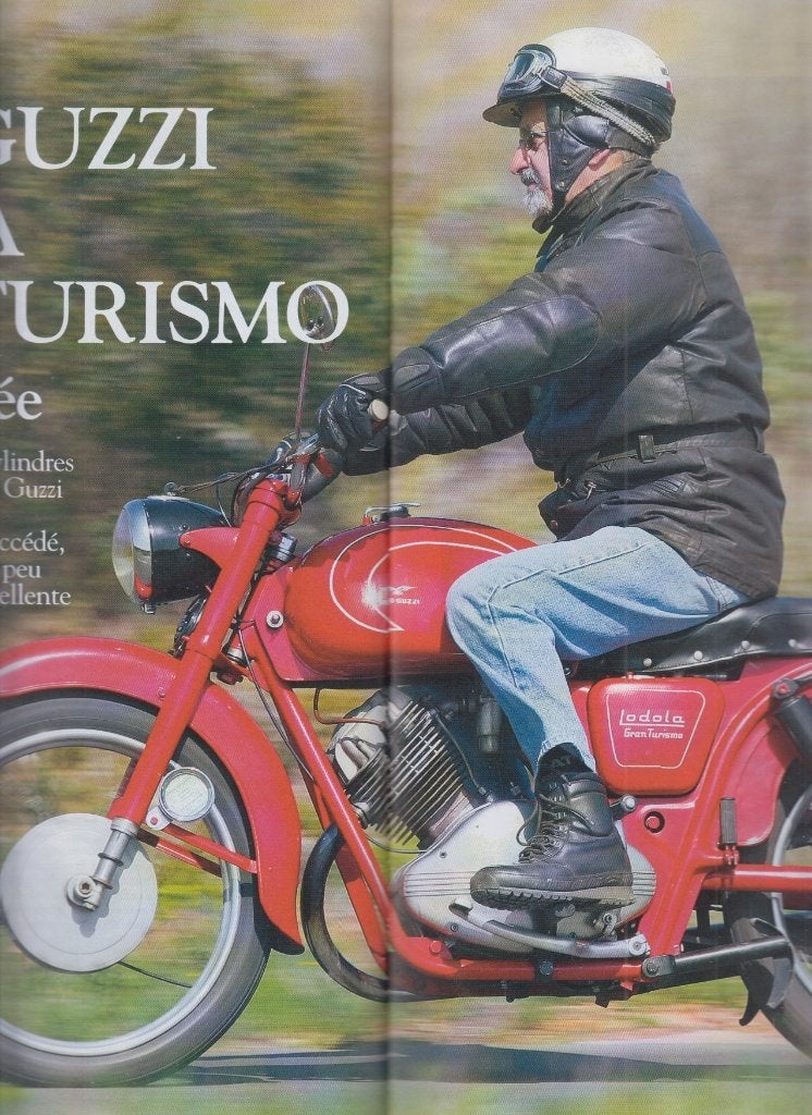 1959 Moto Guzzi 250 lodola gran turismo collection, Verzenden, Gelezen
