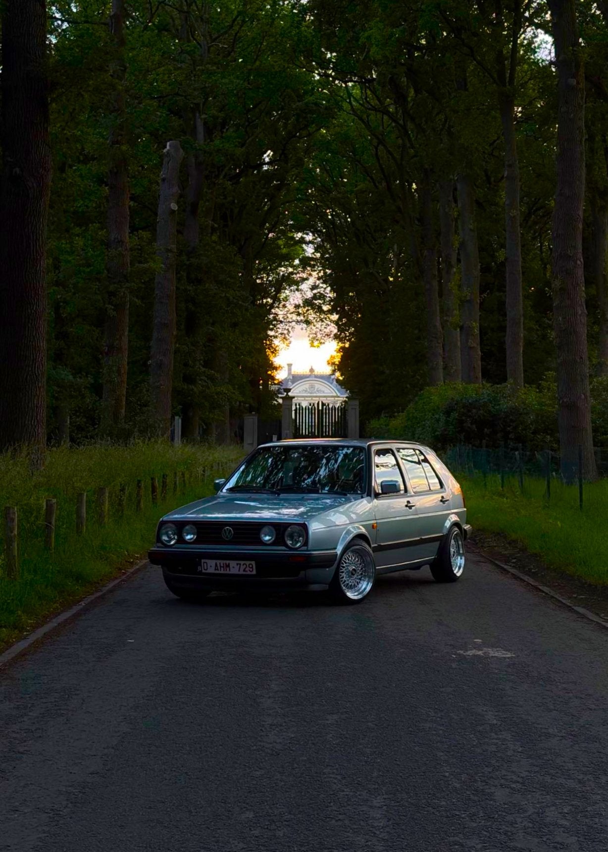 Volkswagen Golf MK2 1.6 EZ, Auto's, 4 cilinders, 1600 cc, 5 deurs, Zilver of Grijs