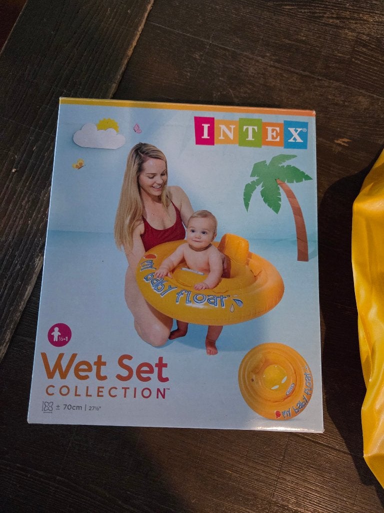 Baby float wet set, Kinderen en Baby's, Ophalen of Verzenden, Zo goed als nieuw, Zwem-accessoire