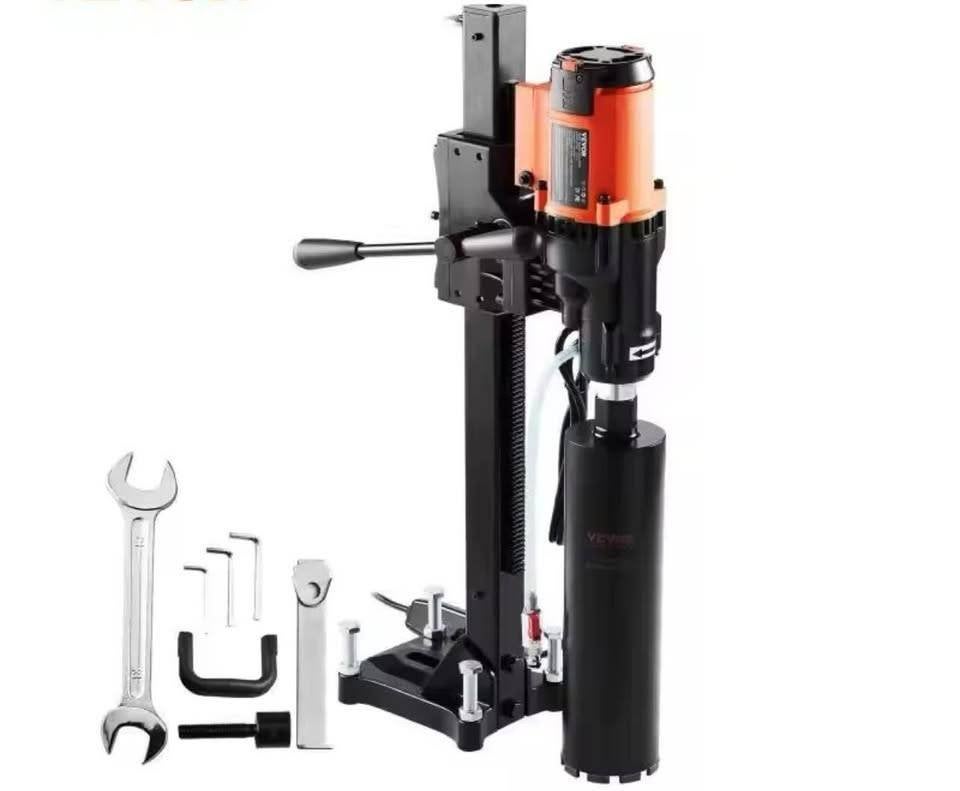 Diamantboor op statief TE HUUR!!, Doe-het-zelf en Bouw, Gereedschap | Boormachines, Zo goed als nieuw, Boormachine, 600 watt of meer