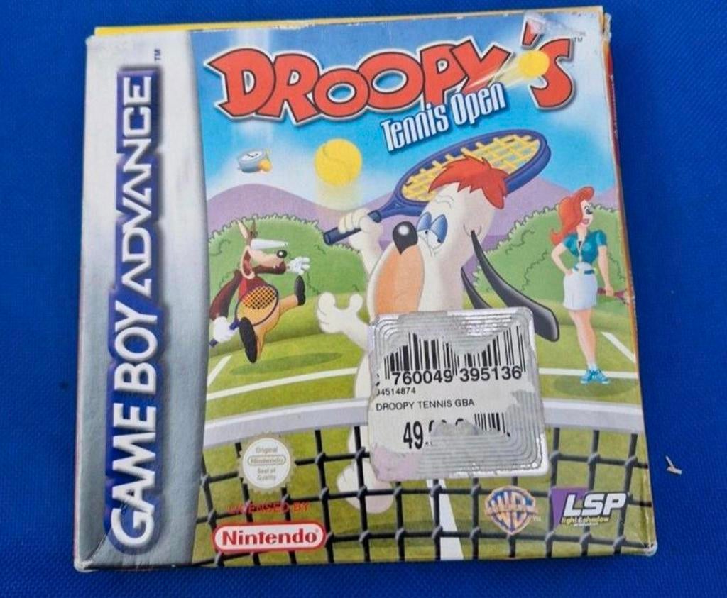 Droopy's Tennis Open GBA volledig, Ophalen of Verzenden, Sport