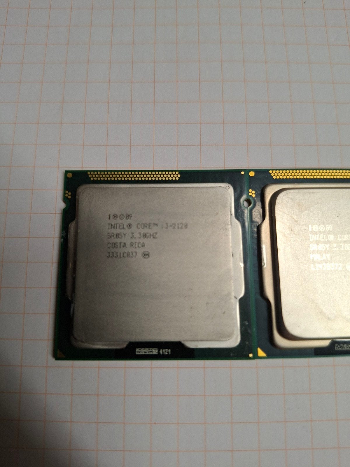 3 Processeurs Intel Core i3-2120 (LGA 1155 - 3.30 GHz), Informatique & Logiciels, Enlèvement ou Envoi, 3 à 4 Ghz, Utilisé, LGA 1155