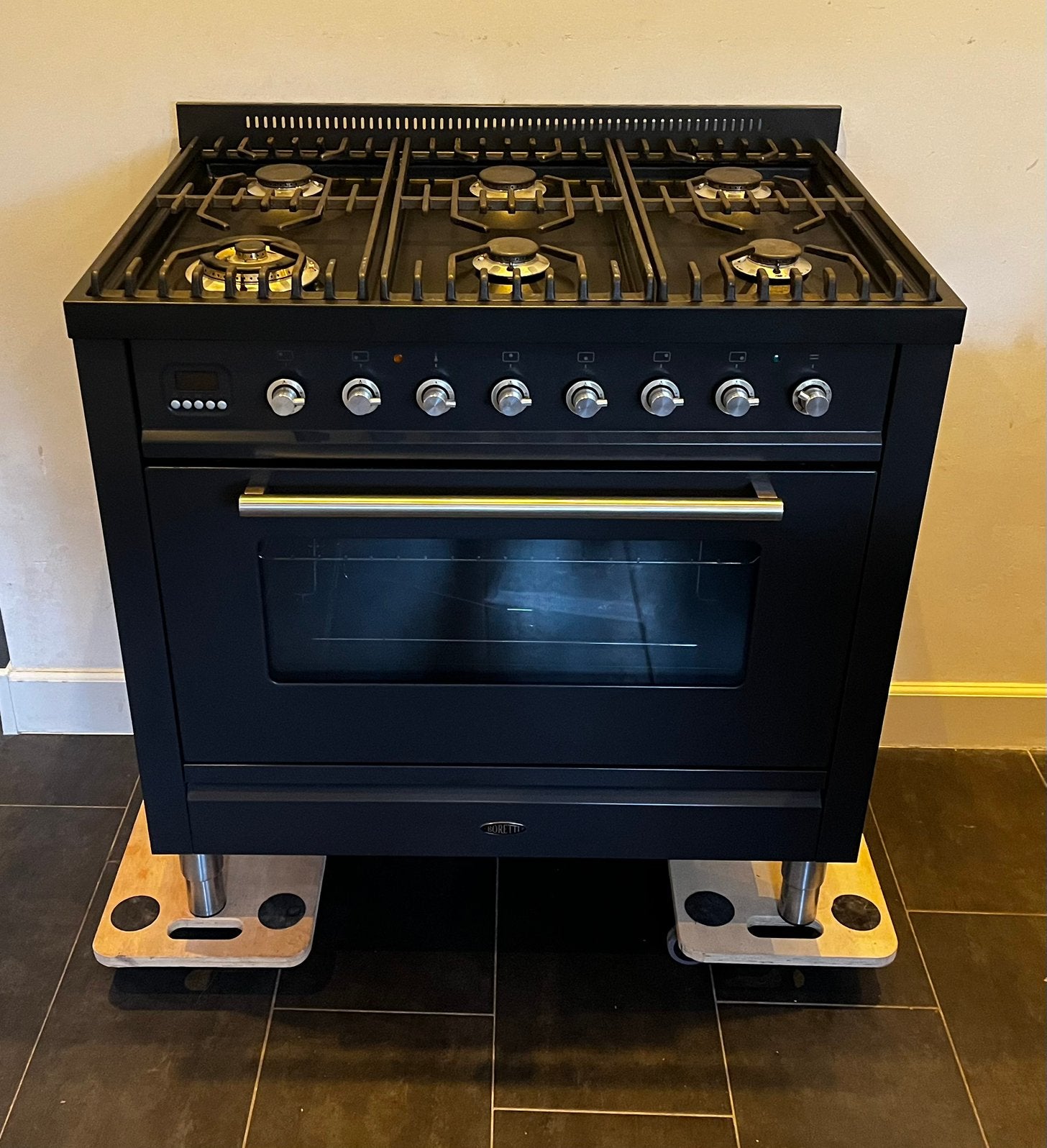 Boretti, Electroménager, Gaz, Comme neuf, Enlèvement, 5 zones de cuisson ou plus