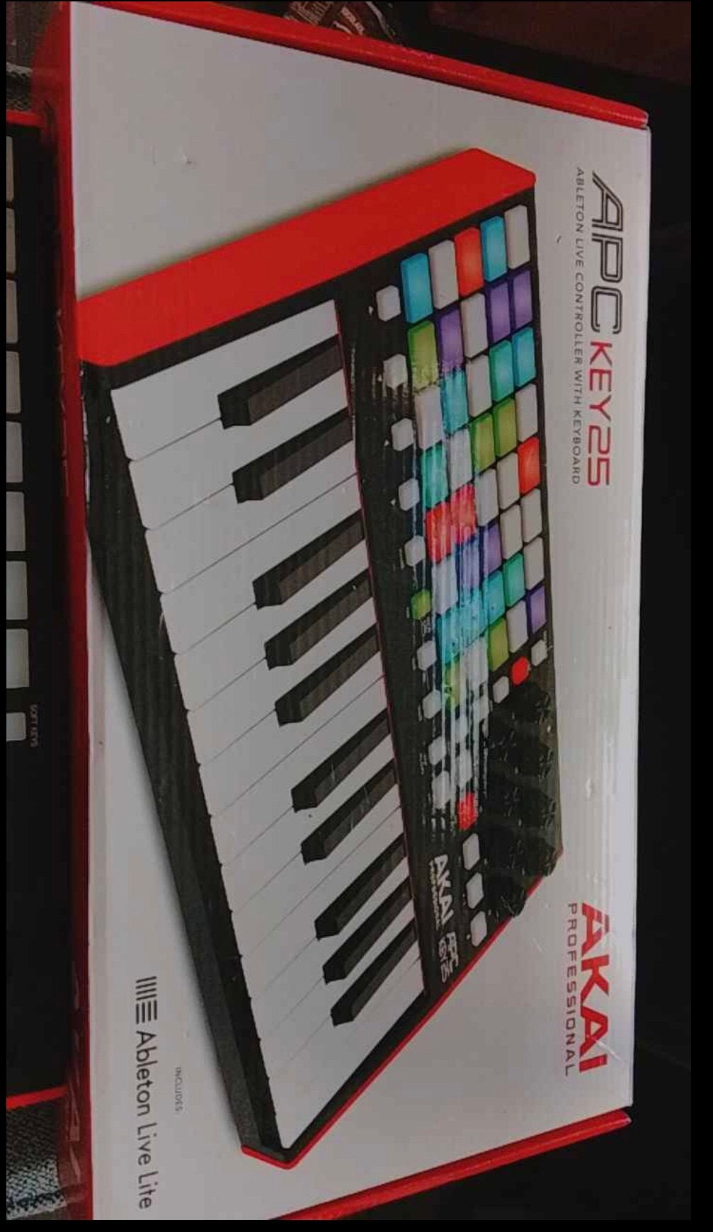 Akai APC Key 25 - Ableton Live Controller+ 25-toetsen+ doos, Ophalen, Zo goed als nieuw