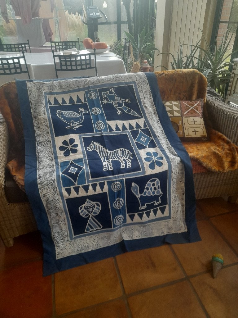 tapis artisanaux africain, Antiek en Kunst, Kunst | Schilderijen | Modern, Ophalen