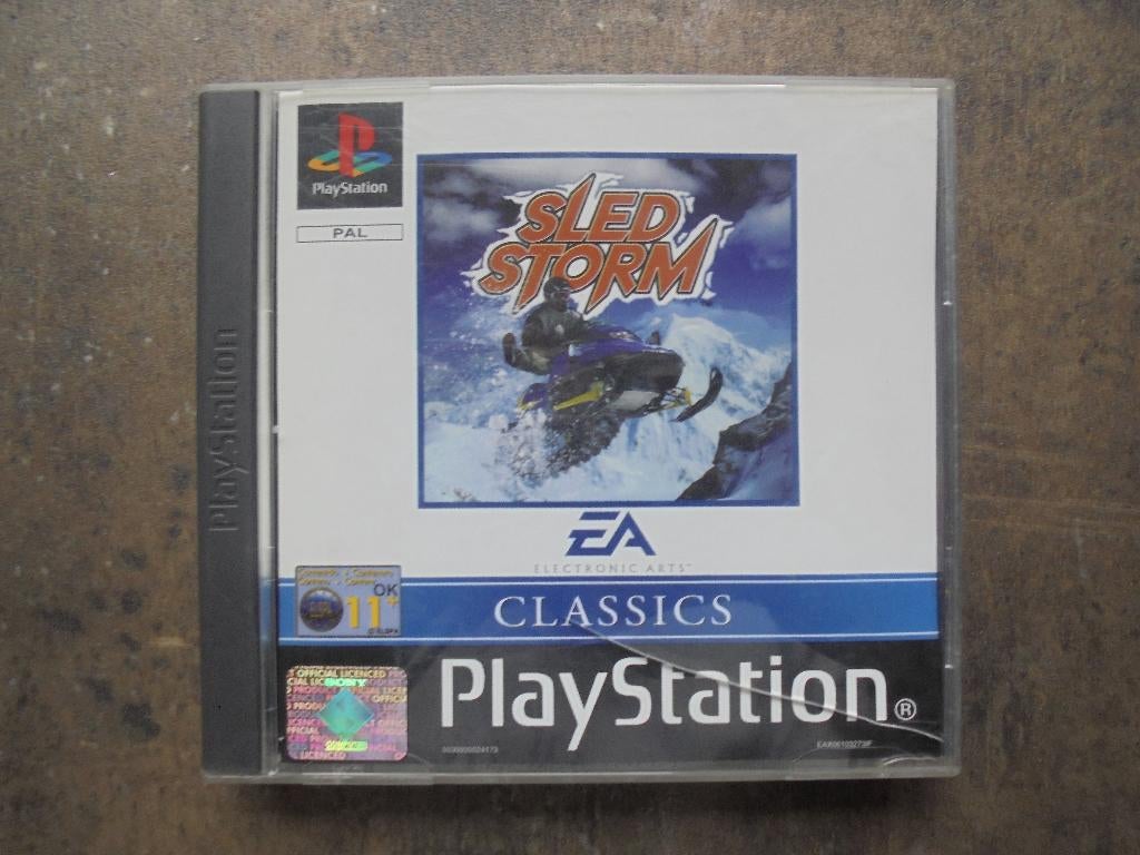 Sled Storm voor PS1 (zie foto's), Enlèvement ou Envoi, 1 joueur, À partir de 12 ans, Course et Pilotage