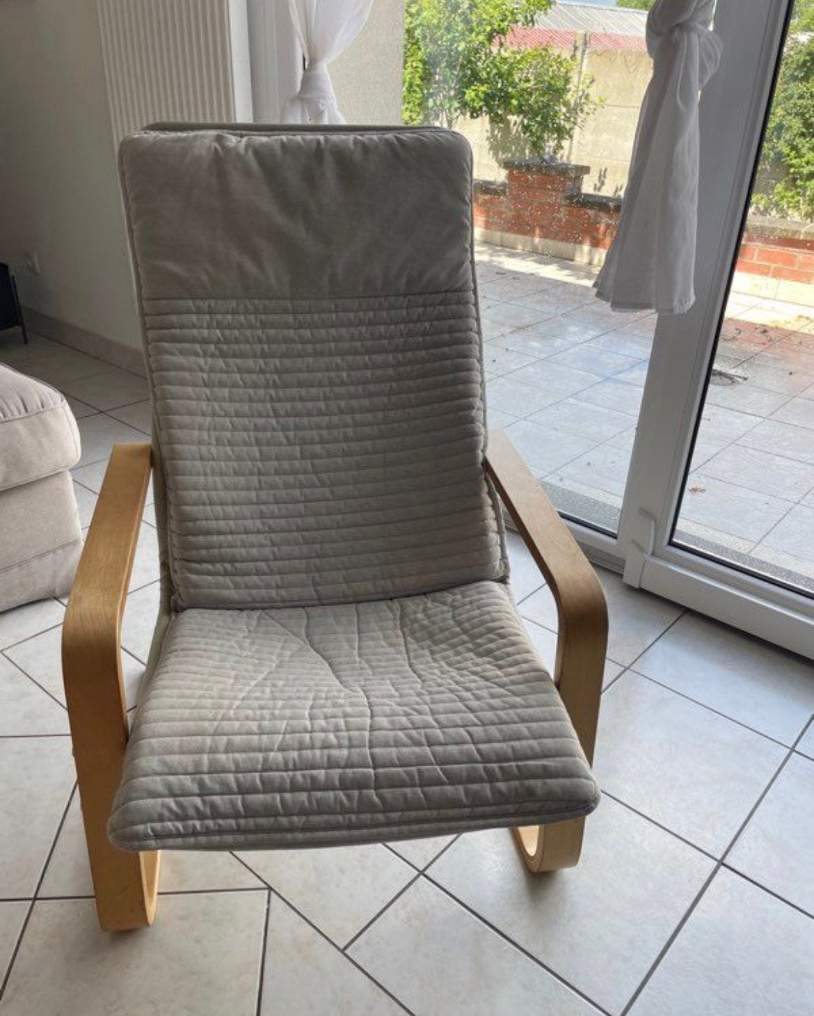 Fauteuilstoel IKEA, Huis en Inrichting, Fauteuils, Ophalen, Gebruikt