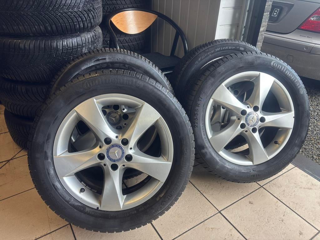 Mercedes Vito / Viano velgen met goede Continental banden, Auto-onderdelen, Banden en Velgen, Ophalen, Band(en)