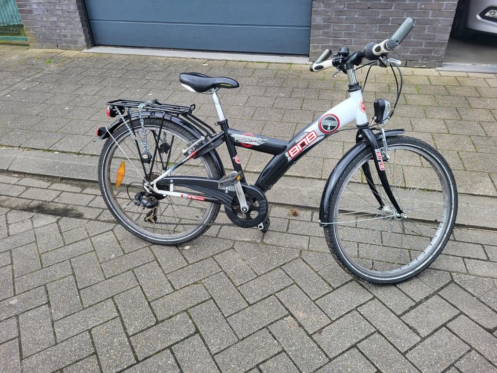 Jongensfiets tot 12 jaar, Enlèvement