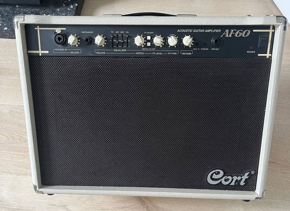 AMPLI CORT AF60 POUR GUITARE ACOUSTIQUE ET CHANT, Musique & Instruments, Amplis | Basse & Guitare, Enlèvement, Comme neuf, Guitare