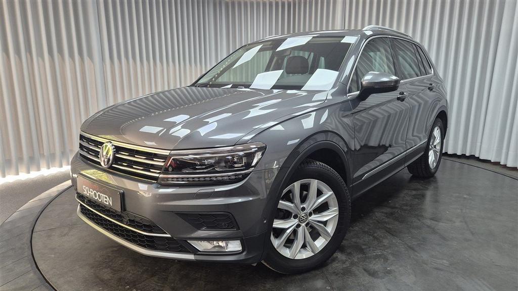 Volkswagen Tiguan 1.4 TSi (bj 2017, automaat), Auto's, 4 deurs, Gebruikt, 4 cilinders, Leder