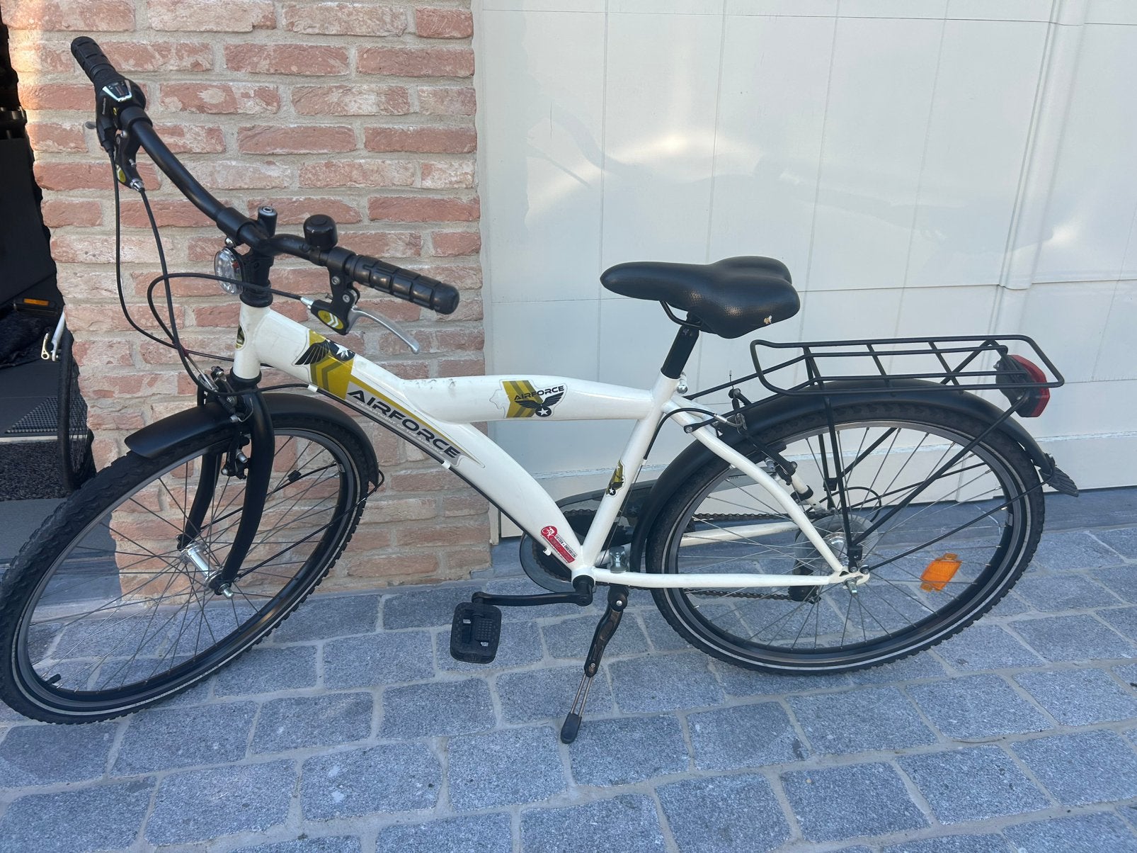 Stadsfiets airforce jongens, Ophalen, Zo goed als nieuw, Schijfrem, Versnellingen