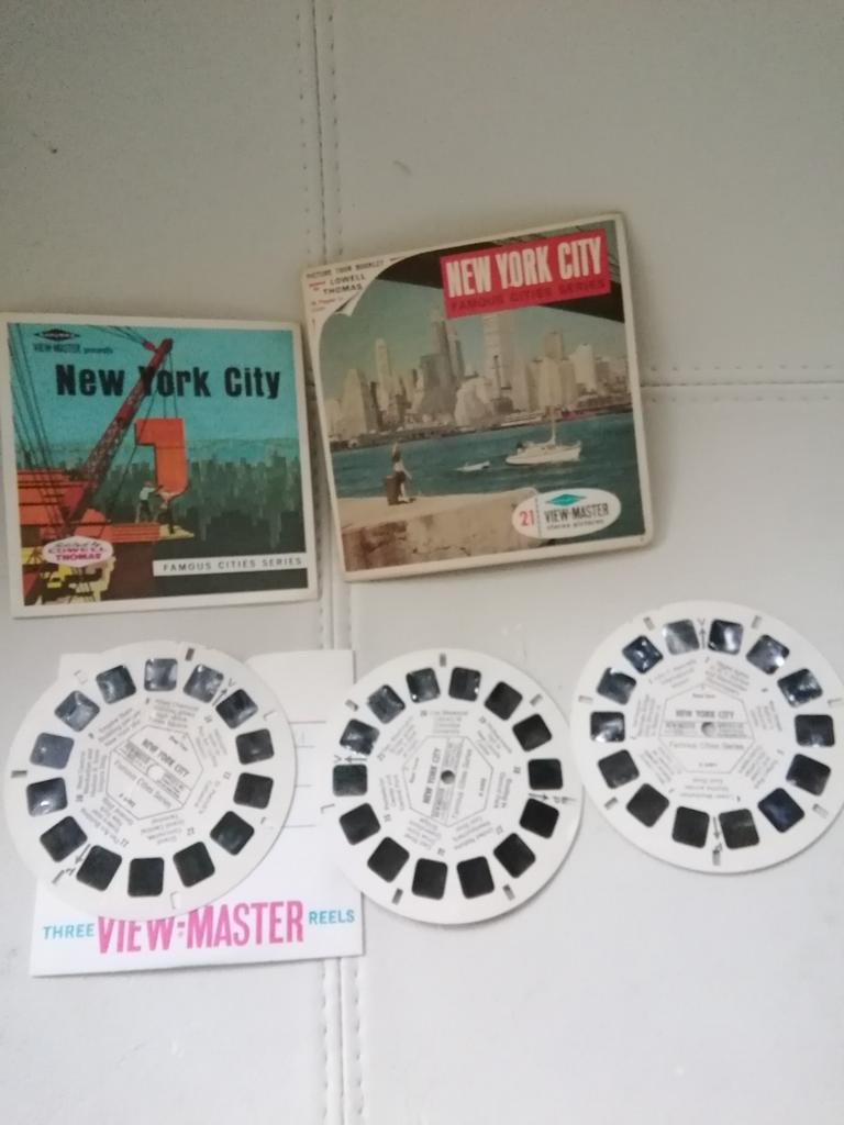 Viewmaster view-master new york vintage usa version, Collections, Enlèvement ou Envoi, Comme neuf
