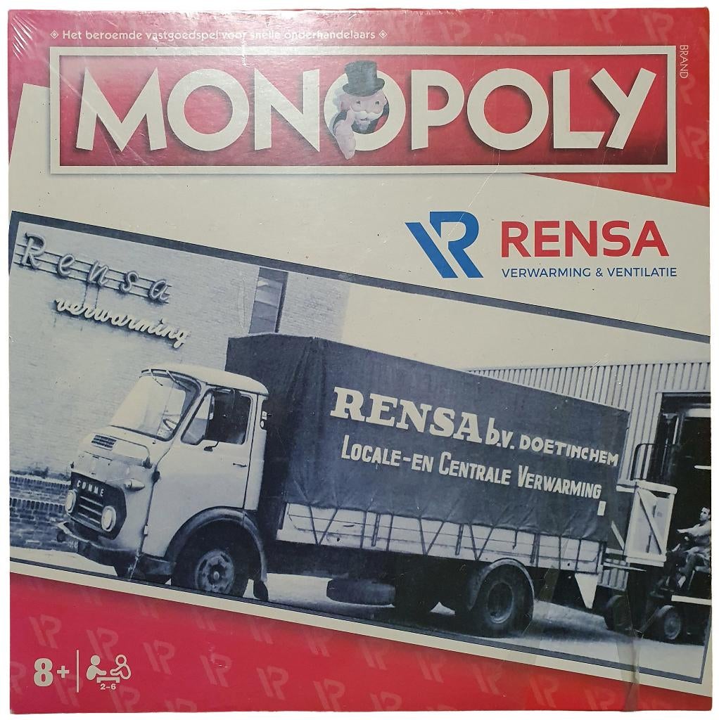 Monopoly - Rensa (verwarming & ventilatie) - Dutch (Sealed), Neuf, HASBRO, 1027 Newport Avenue, Pawtucket, RI 02861, United States