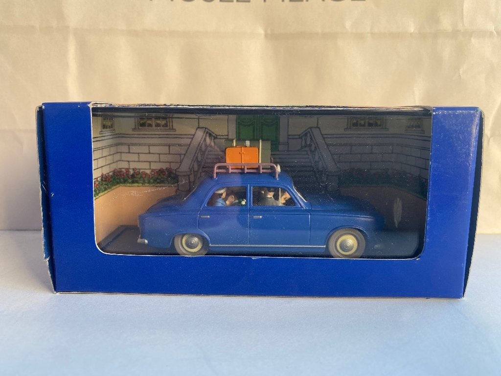 Kuifje Peugeot 403 taxi Molensloot 1:43 – certificaat, Ophalen of Verzenden, Kuifje, Zo goed als nieuw, Beeldje of Figuurtje