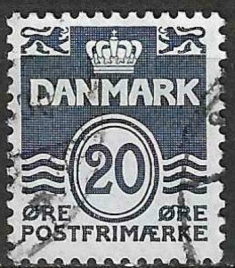 Danemark 1974 - Yvert 564 - Valeur sous couronne (ST), Timbres & Monnaies, Timbres | Europe | Scandinavie, Envoi, Danemark, Affranchi