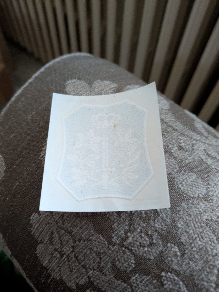 Politie sticker, Ophalen of Verzenden, Rijkswacht, Overige typen