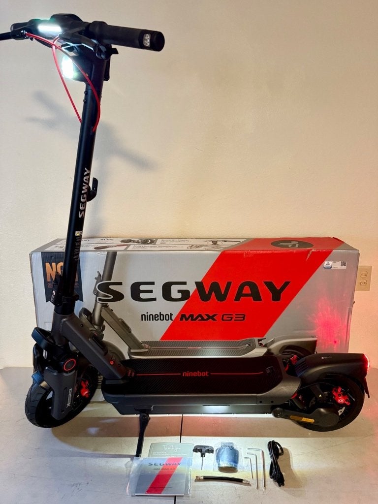 Segway ninebot max G3 als nieuw met garantie !!!!, Ophalen, Zo goed als nieuw