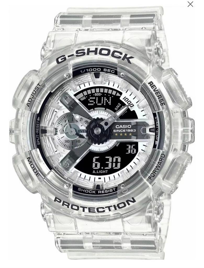 Te koop nieuw Casio G-shock 40e verjaardag clear remix, Polshorloge, Nieuw, Kunststof, Ophalen of Verzenden