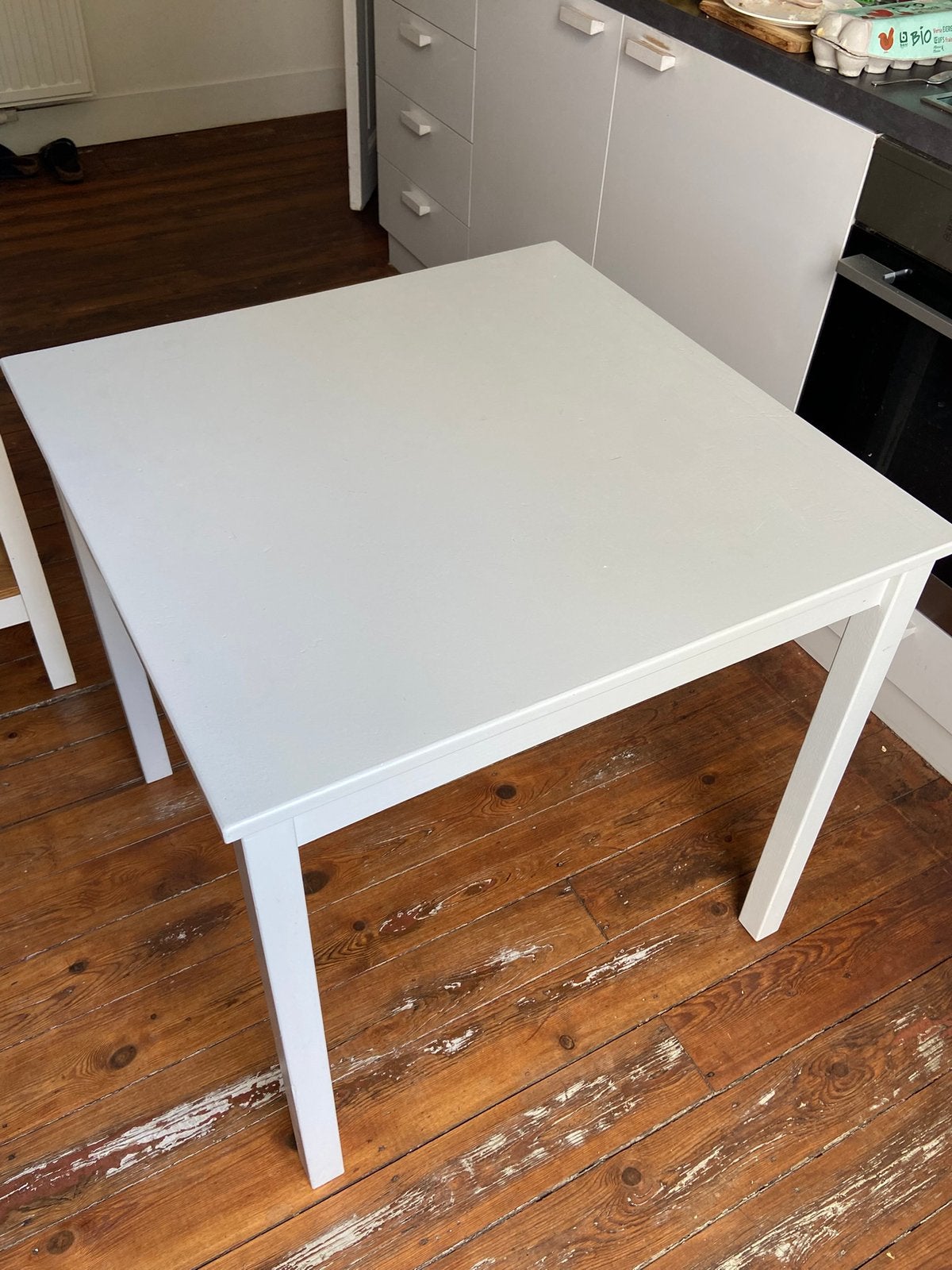 Houten eettafel, Ophalen, Gebruikt